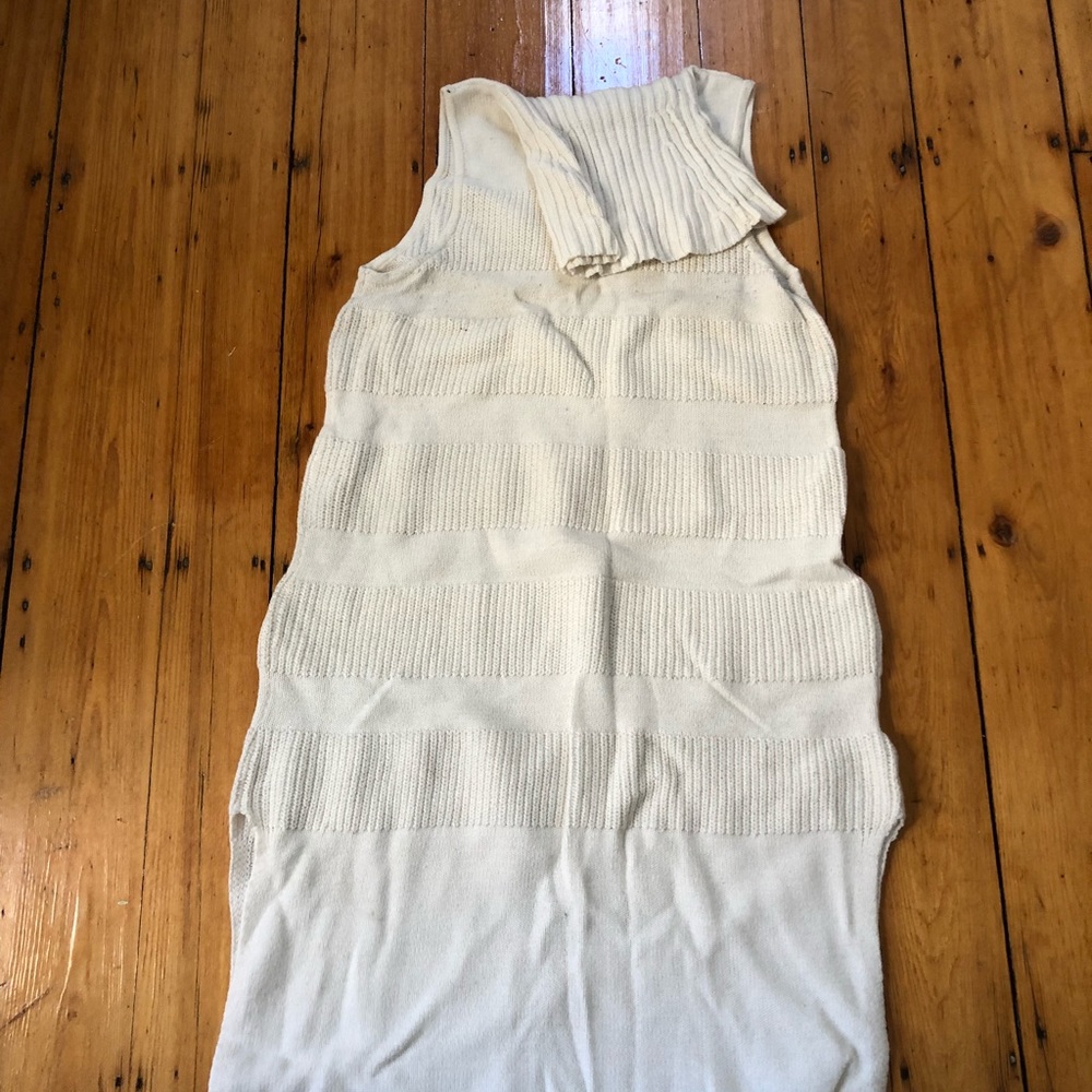 A beautiful winter sweater dress